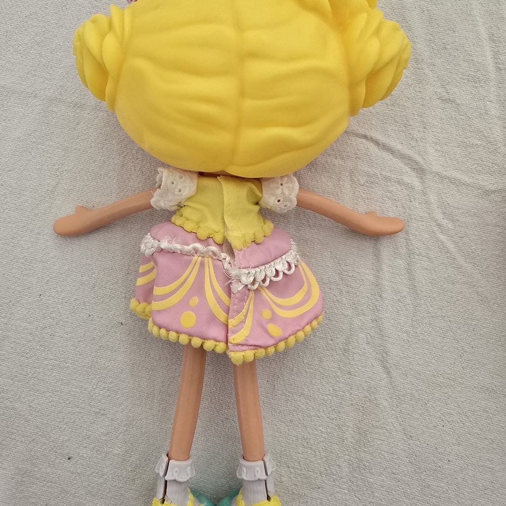 Lalaloopsy Candle Slice O'Cake Doll 2009 Full Size W/ Lil Sister 2014 EUC - Picture 13 of 16